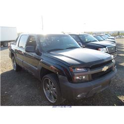 2004 - CHEVROLET AVALANCHE