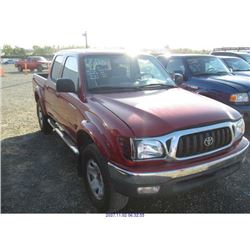 2001 - TOYOTA TACOMA