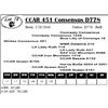 Image 1 : CCAR 451 Consensus D778