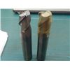 Image 1 : 1/2" 3FL Carbide End Mills, One unused, One Resharpened