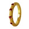 Image 1 : Jane Bohan 18KT Yellow Gold Ruby Ring -# 354