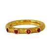 Image 2 : Jane Bohan 18KT Yellow Gold Ruby Ring -# 354