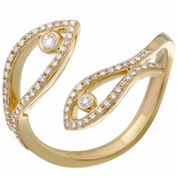 14KT Yellow Gold Women's Diamond Ring -# 7975