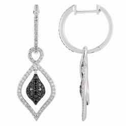 14KT  Gold Diamond Earrings -# 6325