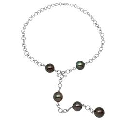 14KT White Gold Ladies Necklace  -# 6692-1