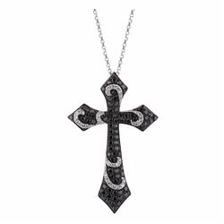 14KT  Gold Diamond Pendant With Chain -# 6015-1