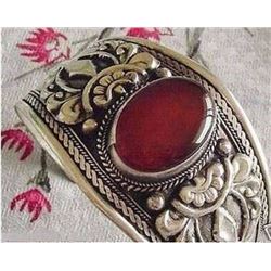 Tibet Red Jade Bracelet