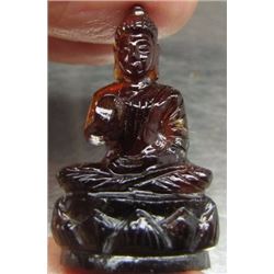 Natural gemstone hand Carved Buddha