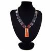 Image 1 : Natural Multi-Color Picasso Diamond Polished Necklace