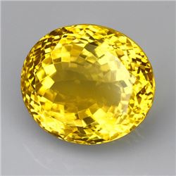 Natural Lemon Citrine Gemstone 27.35 Carats - VVS