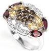 Image 1 : Natural Multi Gemstone Ring