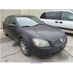 2005 - NISSAN ALTIMA// REBUILT SALVAGE