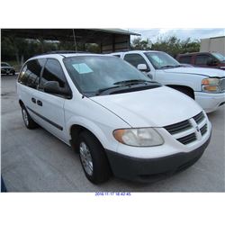 2005 - DODGE CARAVAN