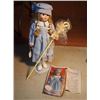 Image 1 : Little Bo Peep Doll (Story Book Collection) - Danbury Mint, U.S.A. - 1988