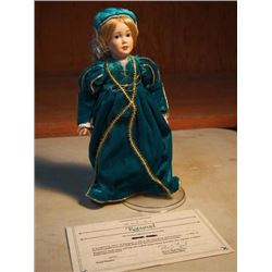 Rapunzel Doll (Story Book Collection) - Danbury Mint - 1989