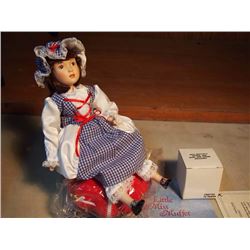Little Miss Muffet Doll (Story Book Collection) - Danbury Mint - 1988