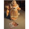 Image 1 : Sears Porcelain Baby Doll – Made For Sears – 1987