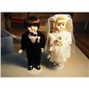 Image 1 : Bride & Groom Small Porcelain Dolls – Heritage Dolls – 1988