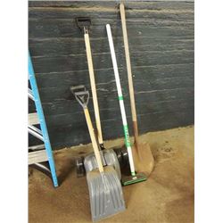 Various Shovels, Curling Broom