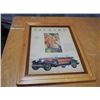 Image 1 : Framed Packard Advertising Piece