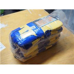 Bob Dale Split Leather Work Gloves, 6 Pairs