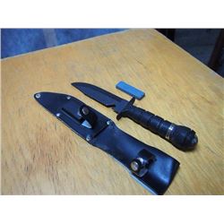Taiwan Knife W/ Sharpening Stone And Sheath