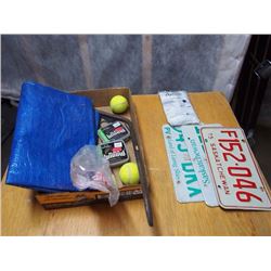 License Plates, Cleats, Etc