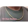 Image 1 : 10K GOLD CHAIN NECKLACE