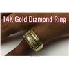 Image 1 : 14K GOLD DIAMOND RING