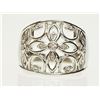 Image 1 : #2-STERLING SILVER DIAMOND RING
