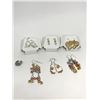 Image 1 : #11-7 PAIRS OF ASSORTED STERLING SILVER EARRINGS