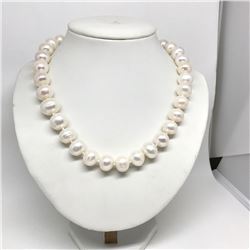 #26-STERLING SILVER CLASP FRESHWATER