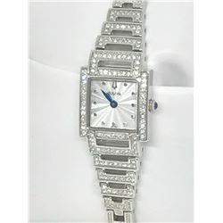 #48-BULOVA LADIES CRYSTAL WATCH