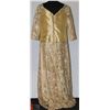 Image 2 : GOLD TONE LACE COVERED 3/4 SLEEVE DRESS