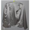 Image 1 : GREY LADIES BLAZER SIZE UNKNOWN