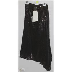 BLACK WITH SEQUINS SKIRT SIZE UNKNOWN