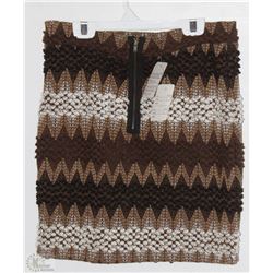 BROWN TONE SKIRT SIZE UNKNOWN