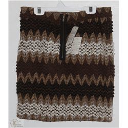 BROWN TONE SKIRT SIZE UNKNOWN