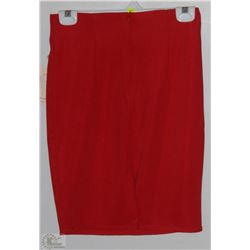 RED MINI SKIRT SIZE XXL