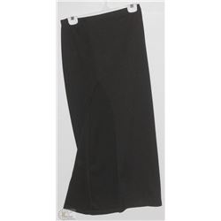 LONG BLACK LONG SKIRT WITH HIGH SLIT SIZE XL