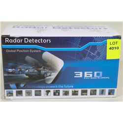 NEW 360 DEGREE LASER RADAR DETECTOR