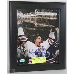 WAYNE GRETZKY SIGNED OILERS STANLEY CUP CHAMPIONS