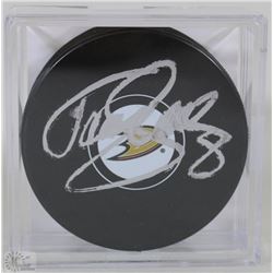 TEEMU SELANNE SIGNED ANAHEIM DUCKS PUCK WITH COA