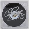 Image 1 : TEEMU SELANNE SIGNED ANAHEIM DUCKS PUCK WITH COA