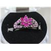 Image 1 : #31-NATURAL RED RUBY .925 SOLID SILVER RING