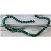 Image 1 : #21-MALACHITE LOOSE BEAD 15"