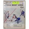Image 1 : THE NATIONAL HOCKEY ANNUAL 1963