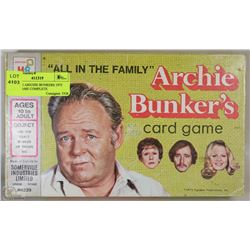 VINTAGE ARICHIE BUNKERS 1972 CARD GAME COMPLETE
