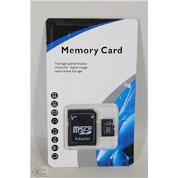 NEW 32GB MICRO SD CARD WITH ADAPTOR