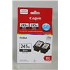 Image 1 : NEW PACK OF 2 CANNON INK CARTRIDGE